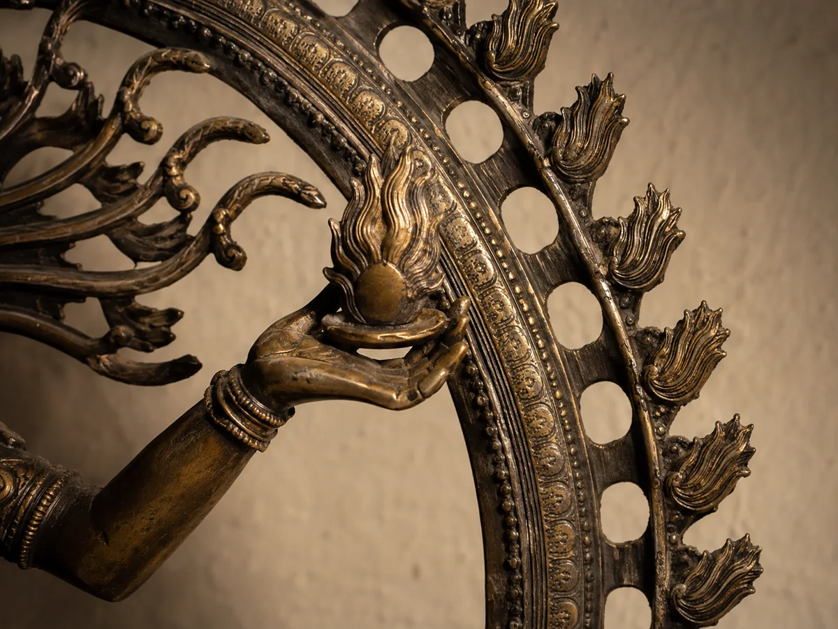 Bespoke custom brass commission detail