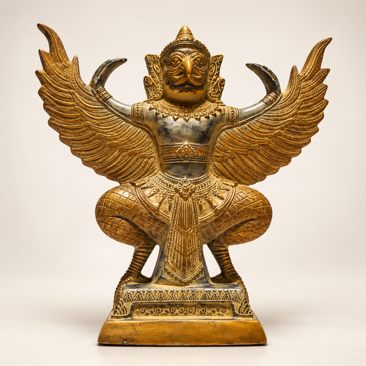 Brass Garuda Statue – 28 Inch Large Idol