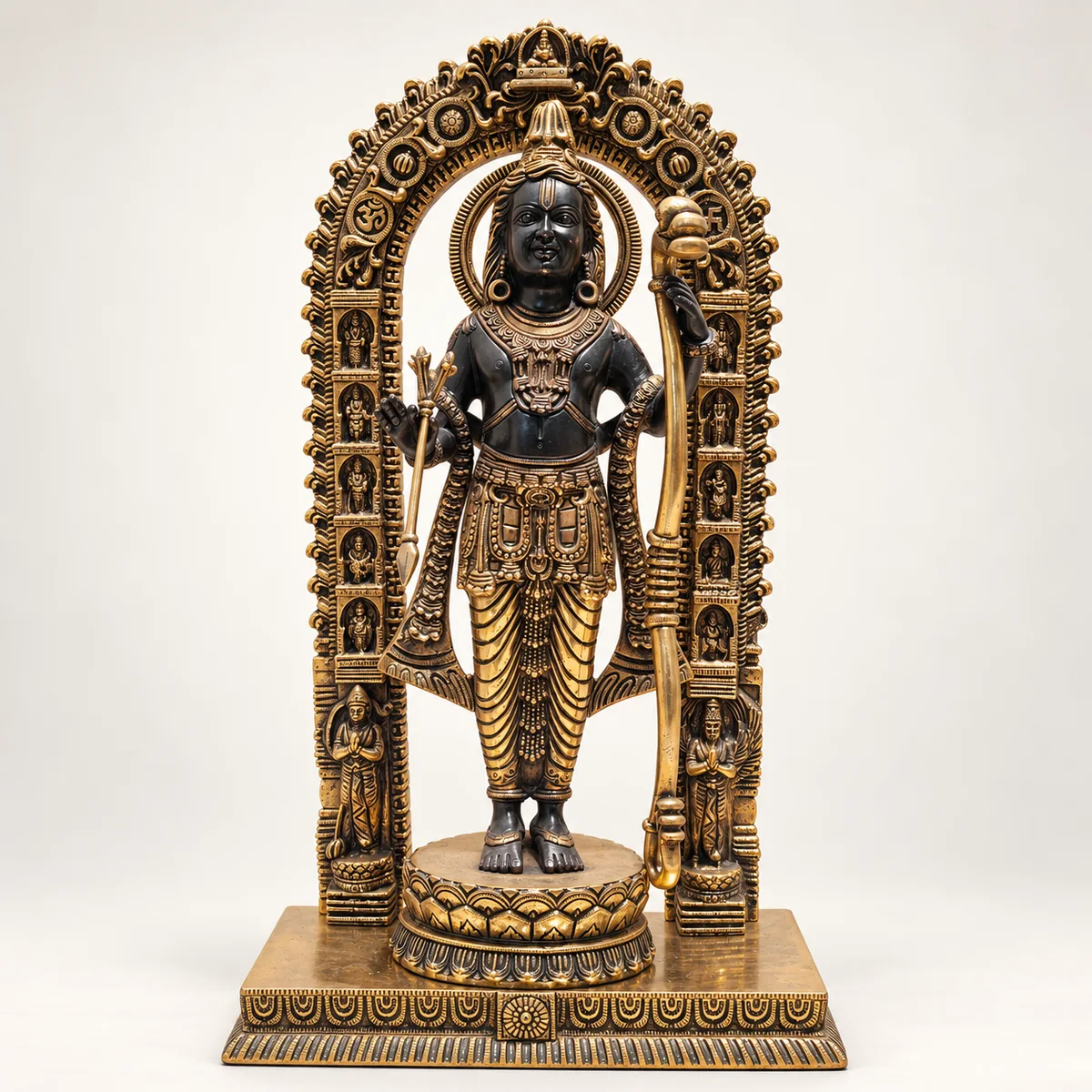 Brass Ram Lalla Idol – Balak Ram Statue