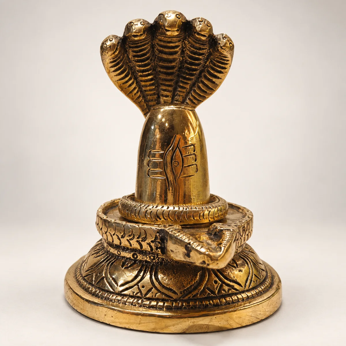 Brass Snake Shivling – Naag Shivling