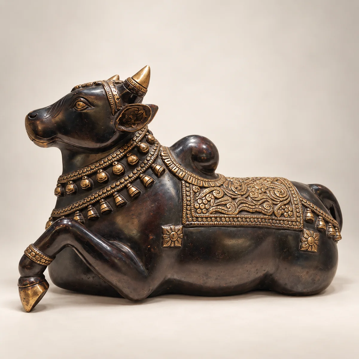 Brass Nandi Bull Idol